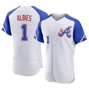 Ozzie Albies Atlanta Braves Authentic 2023 City Connect Jersey - White
