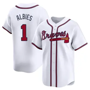 Ozzie Albies Atlanta Braves Limited Home Jersey - White